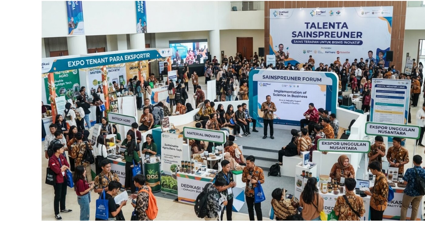 Expo Talenta Sainspreneur Indonesia - Forum dan Tenant Eksportir