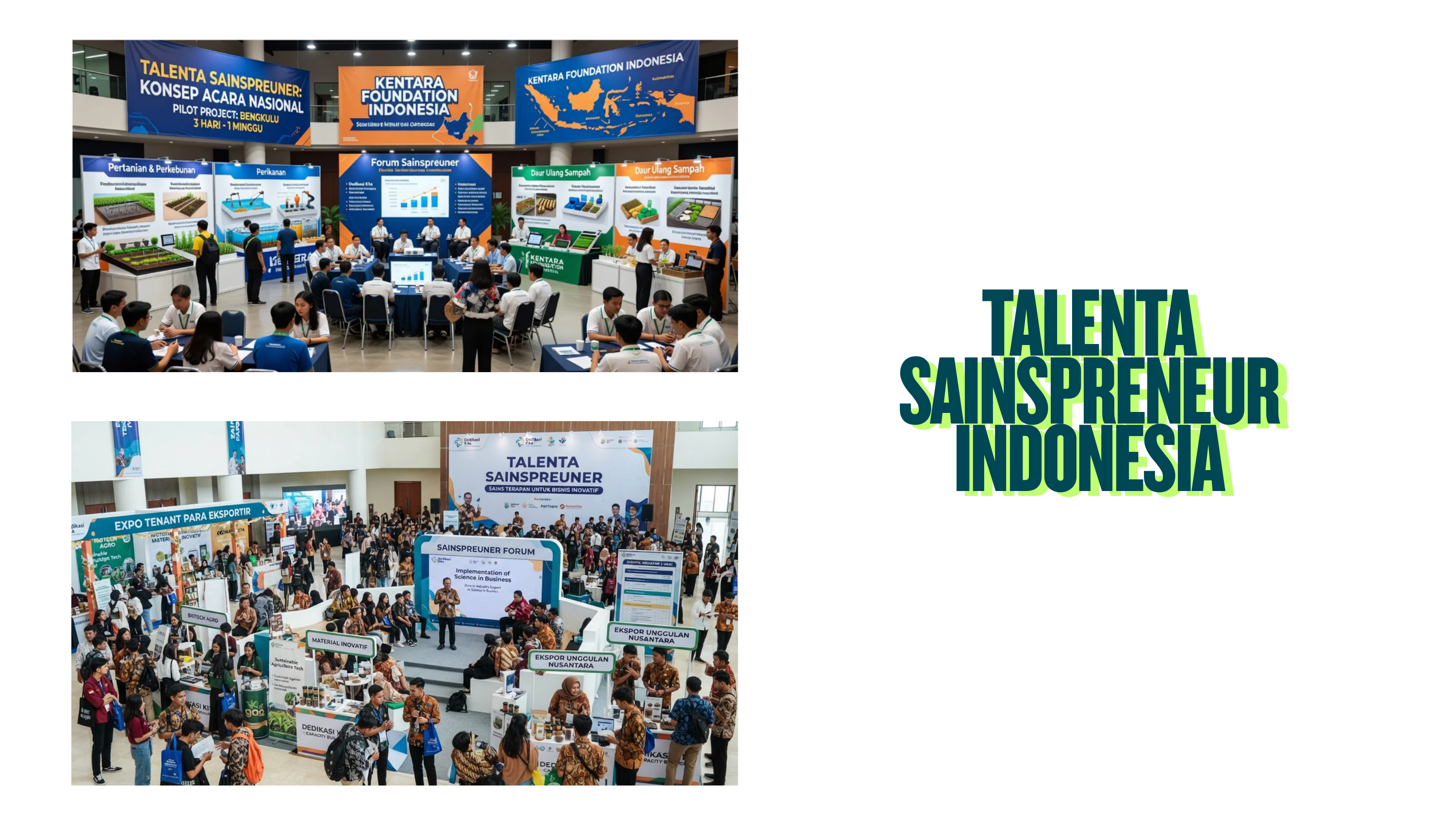 Expo Sainspreneur - Mahasiswa dan Eksportir